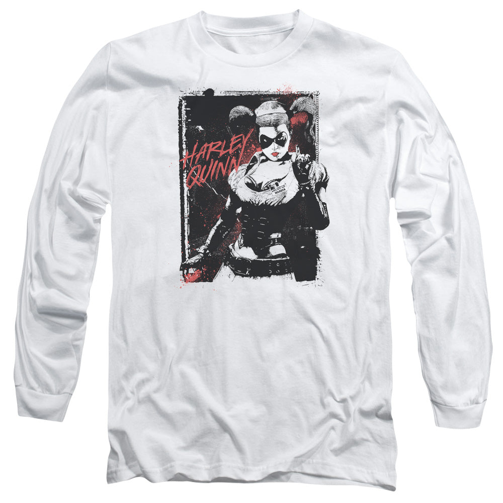 BATMAN/HOUSE CALL -  L/S ADULT 18/1  - WHITE
