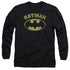 BATMAN/OVER SYMBOL -  L/S ADULT 18/1  - BLACK