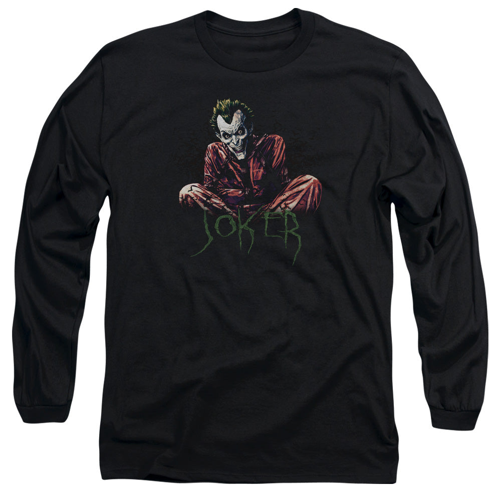 BATMAN/STRAIGHT JACKET -  L/S ADULT 18/1  - BLACK