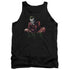 BATMAN/STRAIGHT JACKET - ADULT TANK - BLACK