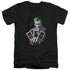 BATMAN/3 OF A KIND - S/S ADULT V-NECK 30/1 - BLACK