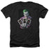 BATMAN/3 OF A KIND - ADULT HEATHER - BLACK