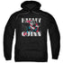 BATMAN/HARLEY BOLD - ADULT PULLOVER HOODIE - BLACK