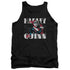 BATMAN/HARLEY BOLD - ADULT TANK - BLACK