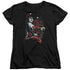 BATMAN/LAUGH IT UP - S/S WOMENS TEE - BLACK