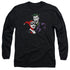 BATMAN/JOKER & HARLEY -  L/S ADULT 18/1  - BLACK