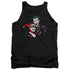 BATMAN/JOKER & HARLEY - ADULT TANK - BLACK