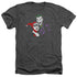 BATMAN/JOKER & HARLEY - ADULT HEATHER - CHARCOAL