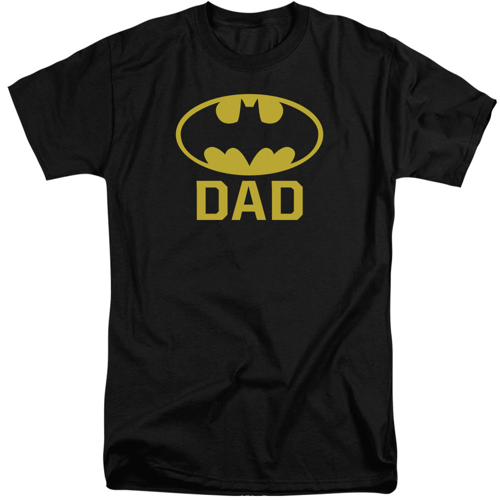 BATMAN/BAT DAD - S/S ADULT TALL 18/1 - BLACK