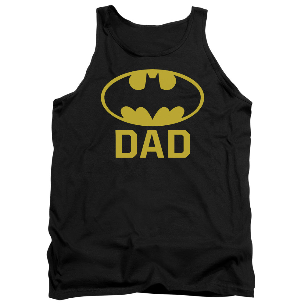 BATMAN/BAT DAD - ADULT TANK - BLACK