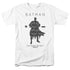 BATMAN/PAISLETY SILHOUETTE - S/S ADULT 18/1 - WHITE