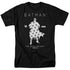 BATMAN/STAR SILHOUETTE - S/S ADULT 18/1 - BLACK