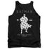 BATMAN/STAR SILHOUETTE - ADULT TANK - BLACK