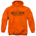 BATMAN/BELLE REVE - ADULT PULLOVER HOODIE - ORANGE