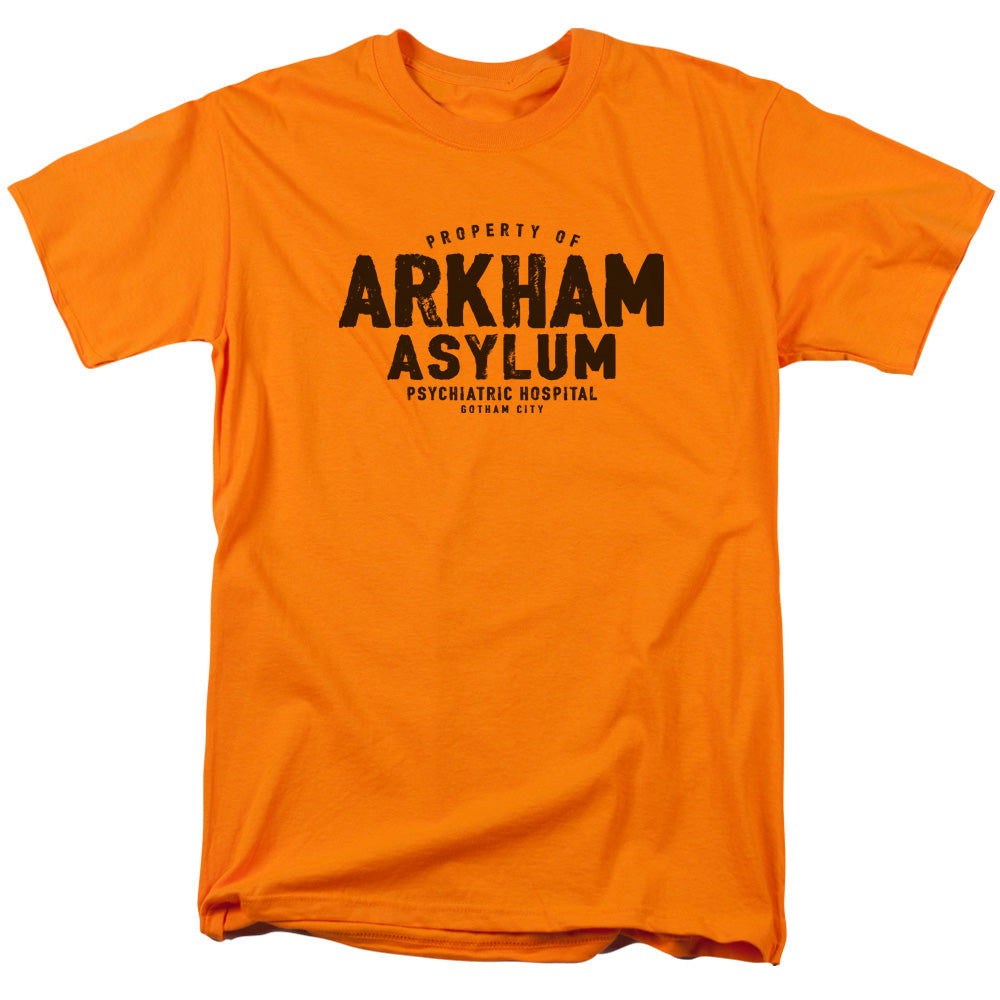 BATMAN/ARKHAM ASYLUM - S/S ADULT 18/1 - ORANGE