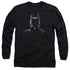 BATMAN/NOIR - L/S ADULT 18/1 - BLACK
