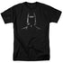 BATMAN/NOIR - S/S ADULT 18/1 - BLACK