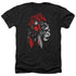 BATMAN/DOWN THE BARREL - ADULT HEATHER - BLACK