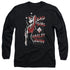 BATMAN/BAD GIRL -  L/S ADULT 18/1  - BLACK