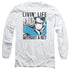 BATMAN/WITHOUT A NET -  L/S ADULT 18/1  - WHITE