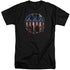 BATMAN/BLEEDING SIGNAL - S/S ADULT TALL 18/1 - BLACK