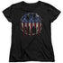 BATMAN/BLEEDING SIGNAL - S/S WOMENS TEE - BLACK