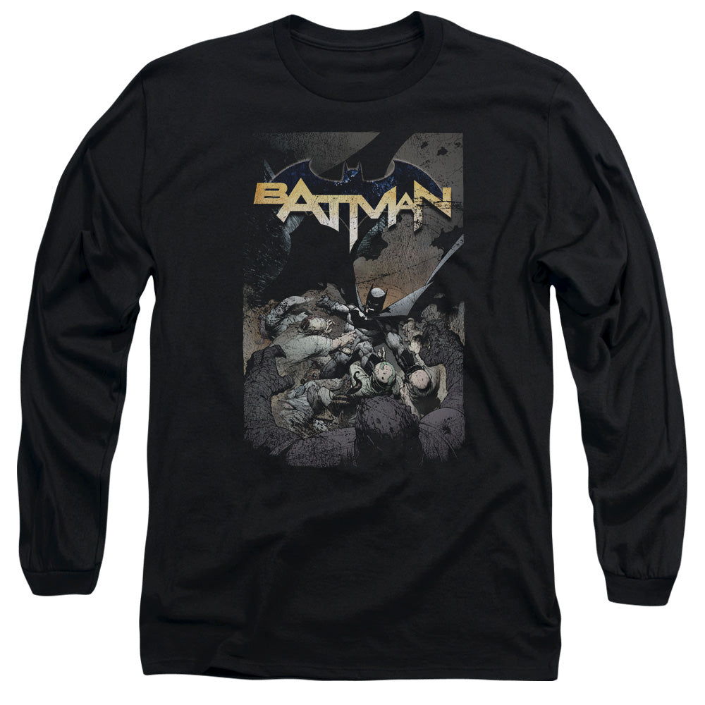 BATMAN/BATMAN ONE -  L/S ADULT 18/1  - BLACK