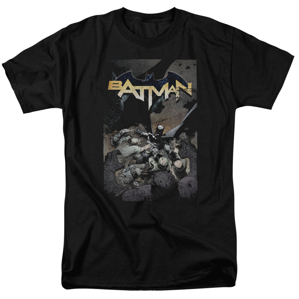 BATMAN/BATMAN ONE - S/S ADULT 18/1 - BLACK