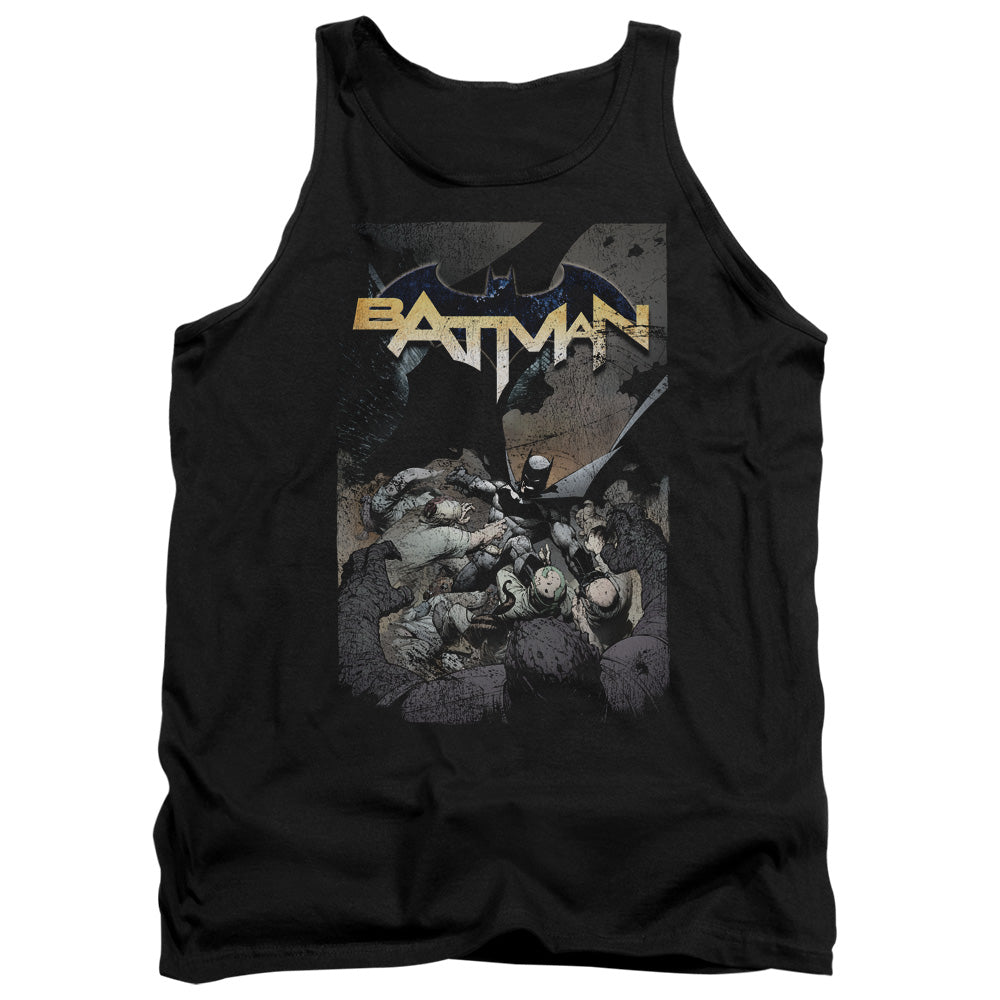 BATMAN/BATMAN ONE - ADULT TANK - BLACK