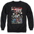 BATMAN/QUINN ONE - ADULT CREWNECK SWEATSHIRT - BLACK