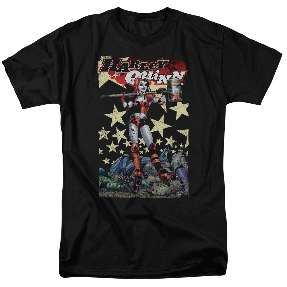 BATMAN/QUINN ONE - S/S ADULT 18/1 - BLACK