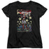 BATMAN/QUINN ONE - S/S WOMENS TEE - BLACK