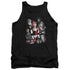 BATMAN/BAD GALS BW - ADULT TANK - BLACK