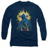 BATMAN/WATCHERS -  L/S ADULT 18/1  - NAVY