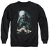 BATMAN/MUDHOLE - ADULT CREWNECK SWEATSHIRT - BLACK