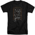 BATMAN/ARKHAMS GATE - S/S ADULT TALL 18/1 - BLACK