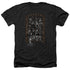 BATMAN/ARKHAMS GATE - ADULT HEATHER - BLACK