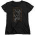 BATMAN/ARKHAMS GATE - S/S WOMENS TEE - BLACK