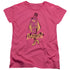 BATMAN/ALL NEW BATGIRL - S/S WOMENS TEE - HOT PINK