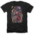 BATMAN/HARLEY FIRST - ADULT HEATHER - BLACK