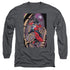 BATMAN/HARLEY FIRST - L/S ADULT 18/1 - CHARCOAL