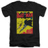 BATMAN/BATMAN FIRST - S/S ADULT V-NECK 30/1 - BLACK