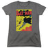 BATMAN/BATMAN FIRST - S/S WOMENS TEE - CHARCOAL