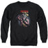 BATMAN/KILLING JOKE CAMERA - ADULT CREWNECK SWEATSHIRT - BLACK
