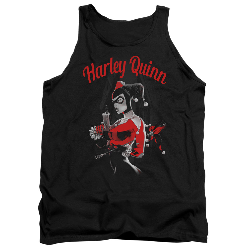 BATMAN/SPRING GUN - ADULT TANK - BLACK