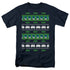 BATMAN/BATMAN CHRISTMAS SWEATER - S/S ADULT 18/1 - NAVY