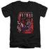 BATMAN/PHANTASM COVER - S/S ADULT V-NECK 30/1 - BLACK