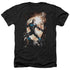 BATMAN/NIGHTWING AGAINST OWLS - ADULT HEATHER - BLACK