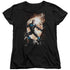 BATMAN/NIGHTWING AGAINST OWLS - S/S WOMENS TEE - BLACK