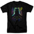 BATMAN/KNIGHT LIGHTS - S/S ADULT 18/1 - BLACK
